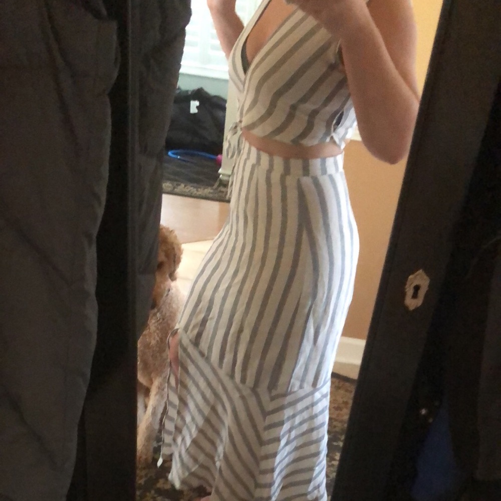 two piece set dress